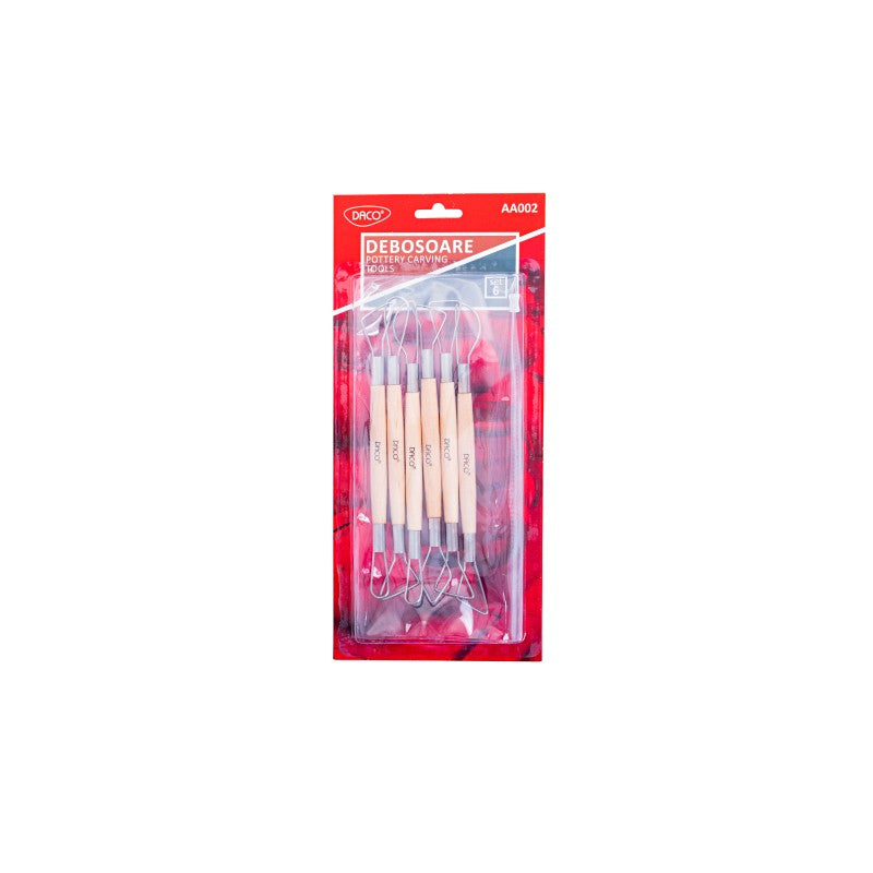 set 6 debosoare modelaj daco olarit ceramica