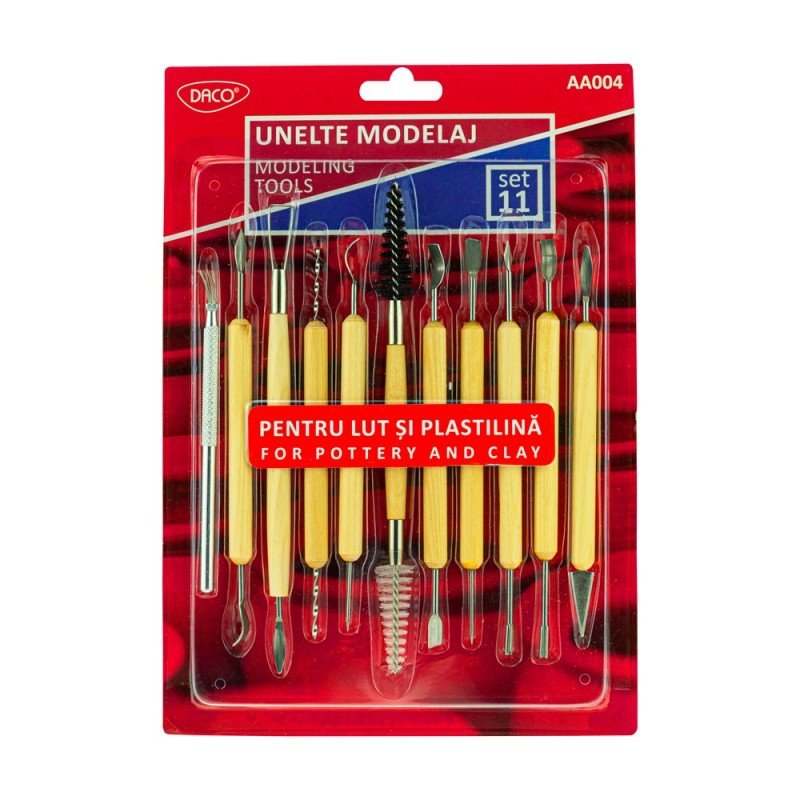 Accesorii Modelaj-unelte Modelaj Set 11 Daco - PinoArt