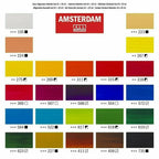 Amsterdam Standard Series acrylic paint general selection set | 24 x 20 ml - PinoArt