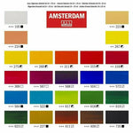 Amsterdam Standard Series acrylic paint general selection set | 24 x 20 ml - PinoArt