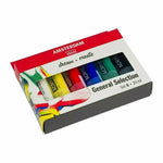Amsterdam Standard Series acrylic paint general selection set | 6 x 20 ml - PinoArt