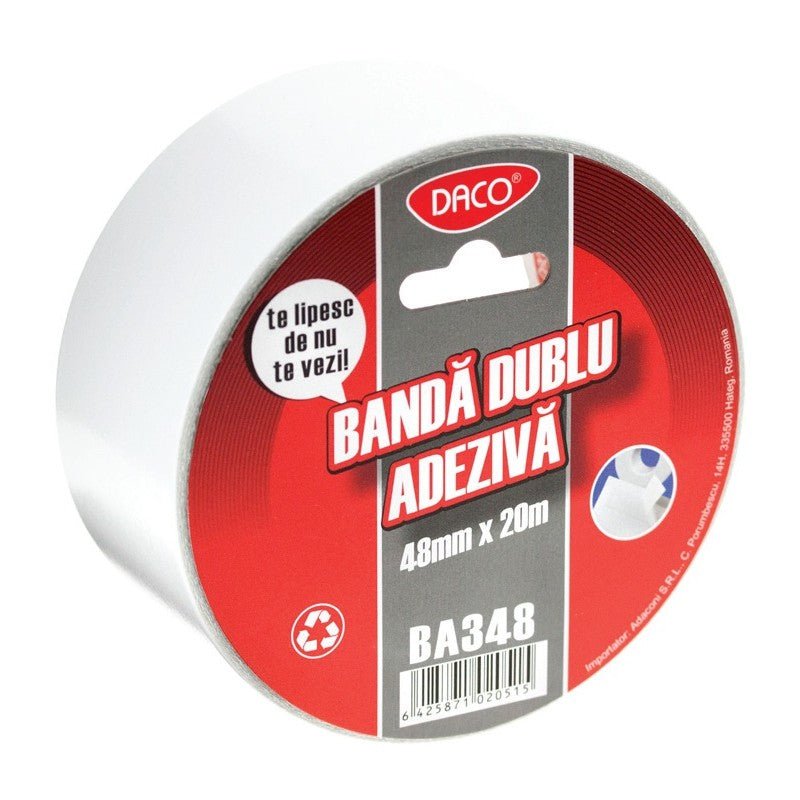Banda Adeziva Dubla 48/20 Daco - PinoArt