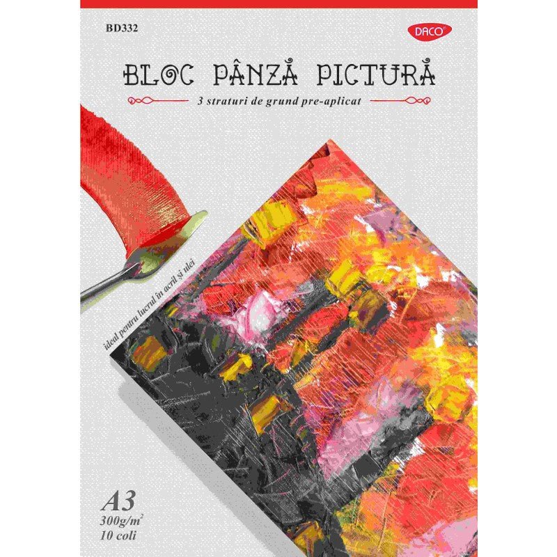 Bloc A3 Panza Pictura 300G 10 Coli - PinoArt