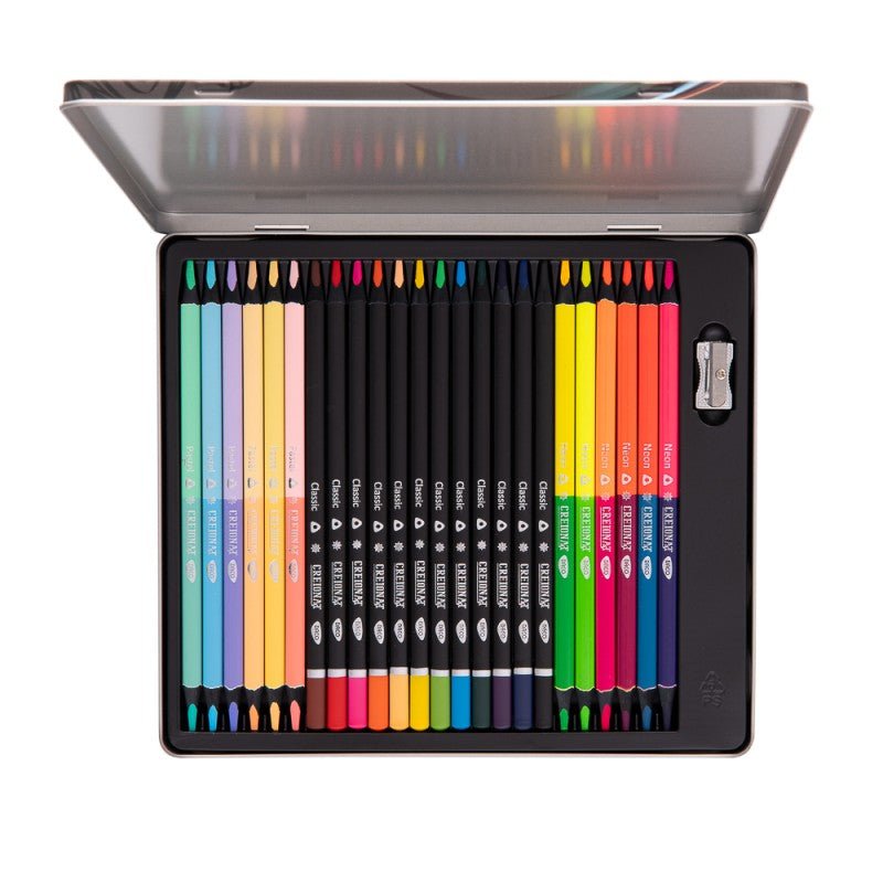 Creion Color 24 Cutie Metalica Daco - PinoArt