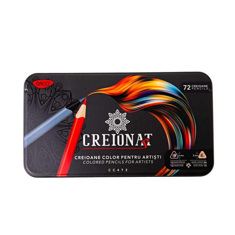 Creion Color 72 Cutie Metalica Daco - PinoArt