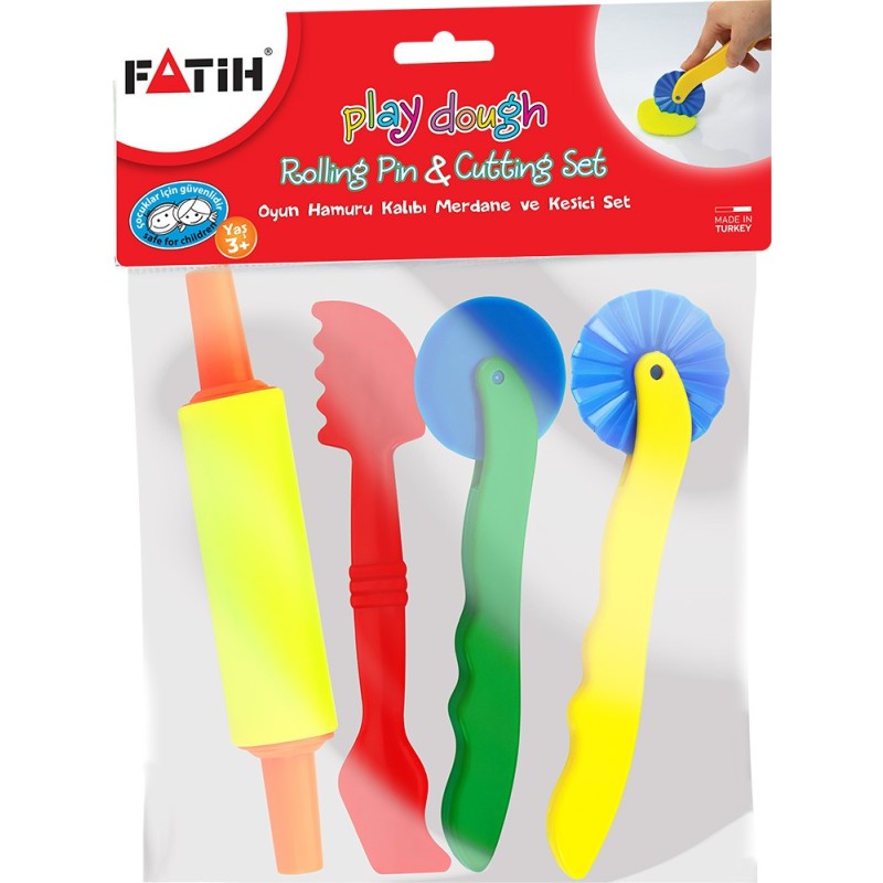 unelte modelat plastilina pensan 4 bucati copii
