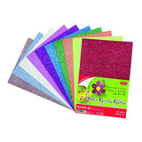 Hartie Gumata AA Glitter 20X30CM 10COLI 10CUL Daco