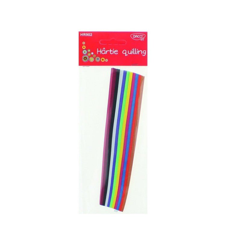 Hartie Quilling 18X0.5CM 300/SET Daco - PinoArt