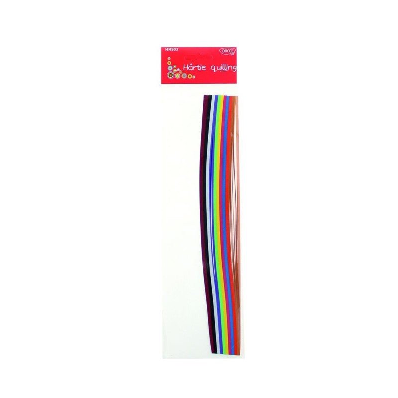 Hartie Quilling 30X0.3CM 300/SET Daco - PinoArt