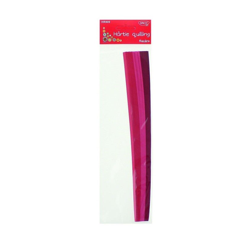 Hartie Quilling 30X0.5CM 200/SET Flacara Daco - PinoArt