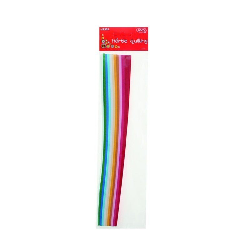 Hartie Quilling 30X1CM 300/SET Daco - PinoArt