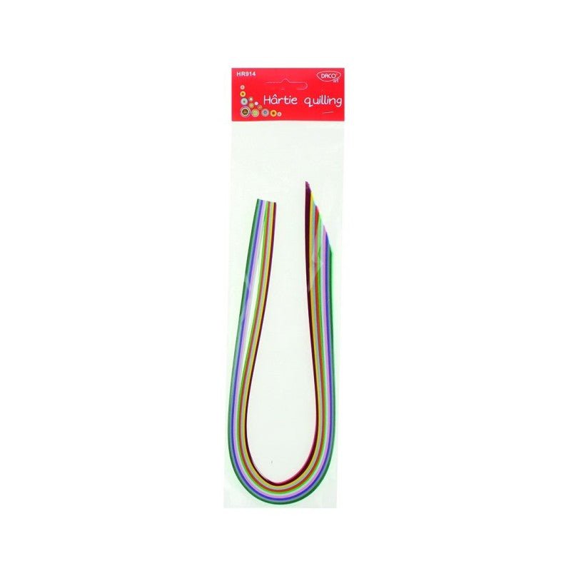 Hartie Quilling 50X0.5CM 100/SET Daco - PinoArt