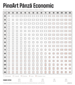 Panza pe sasiu Economic pentru pictura - PinoArt
