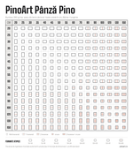 Panza bumbac Pino pe sasiu  pentru pictura