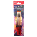 Pensule Set 6 Par Sintetic Limba Pisica Daco