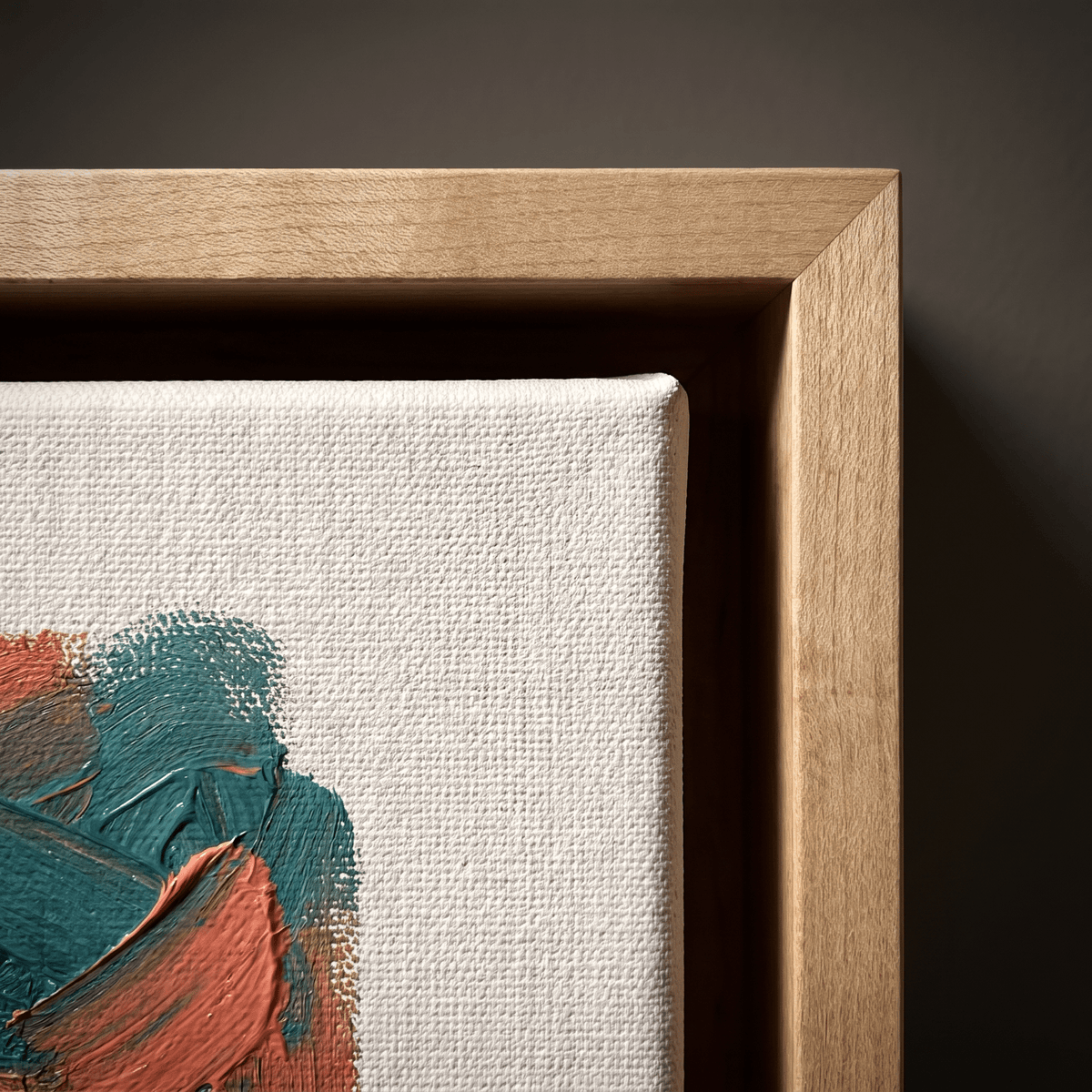 Rama Floating + sasiu panza pentru pictura bumbac 100% - PinoArt