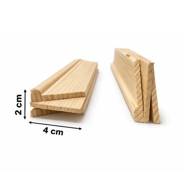 Sasiu lemn brad fara panza Profil 2x4cm - PinoArt