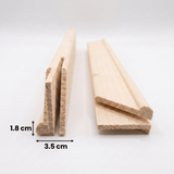 Sasiu lemn molid fara panza Profil 18x35mm