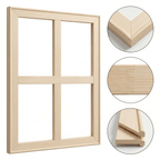 Sasiu lemn molid fara panza Profil 39x39mm - PinoArt