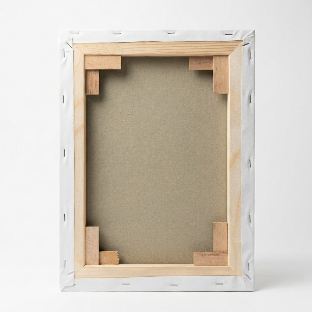 Panza bumbac Fin pe sasiu  pentru pictura profil 2x4cm