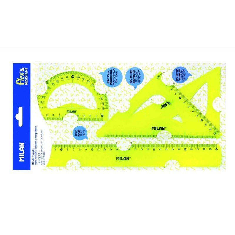 Set Geometrie Galben Milan 359801Y - PinoArt